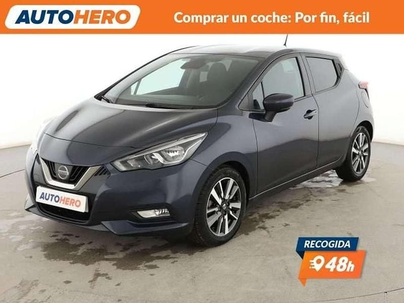 Gris Usado 2017 Nissan Micra S Utilitario | 12.099 € (Precio justo) - Imagen 1/3