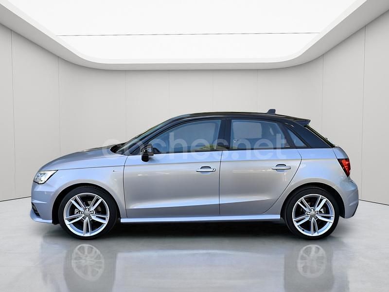Usado Audi A1 Sportback S-Line 95 CV (69 kW) 2018 Gris / plata Utilitario