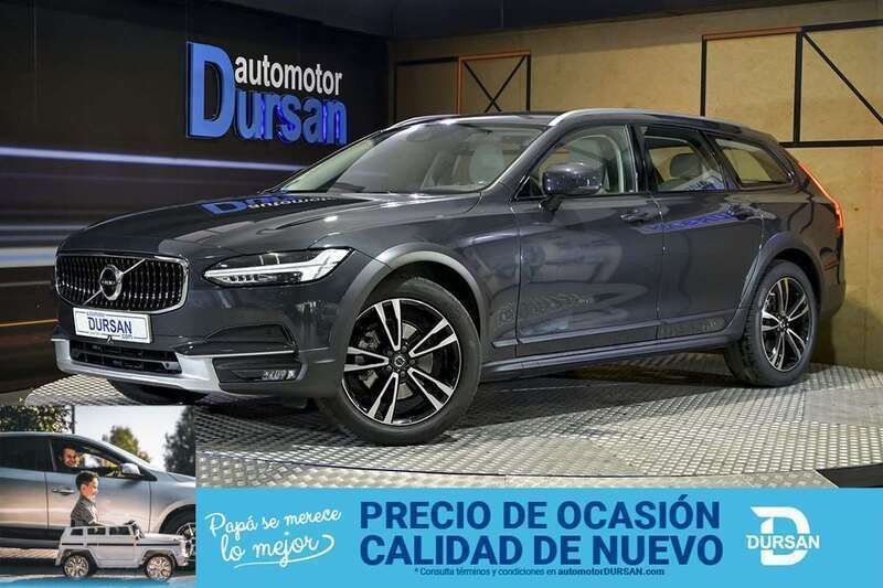 Gris Usado 2019 Volvo V90 CC Pro Familiar | 29.090 € (Precio justo) - Imagen 1/4