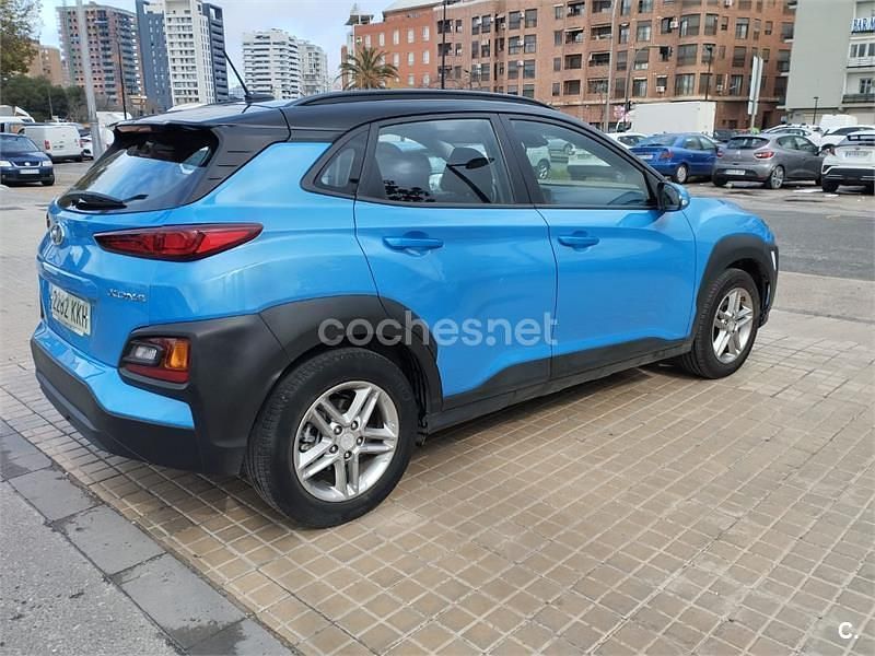 Usado Hyundai Kona 120 CV (88 kW) 2018 Azul SUV