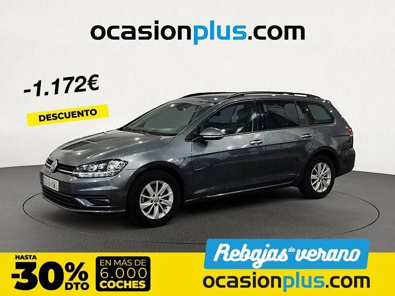 Gris Usado 2018 VW Golf VII Business Familiar | 12.200 € (Precio justo) - Imagen 1/4