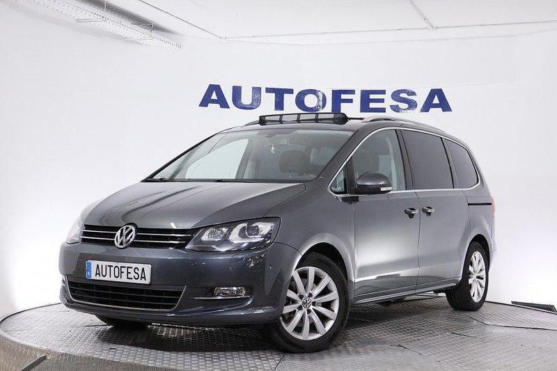 Gris Usado 2015 VW Sharan Sportline Monovolumen | 18.150 € (Super precio) - Imagen 1/4