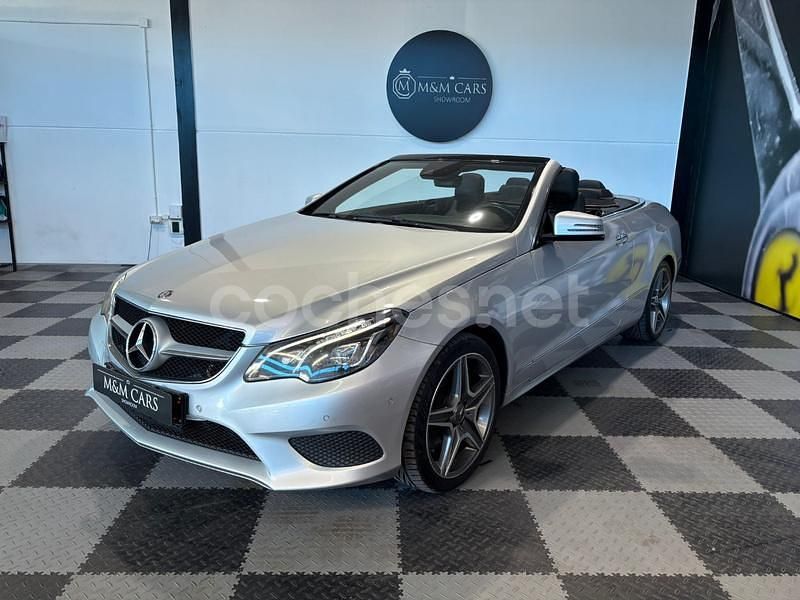 Gris / plata Usado 2014 Mercedes E250 Descapotable | 21.990 € (Un poco caro) - Imagen 1/4