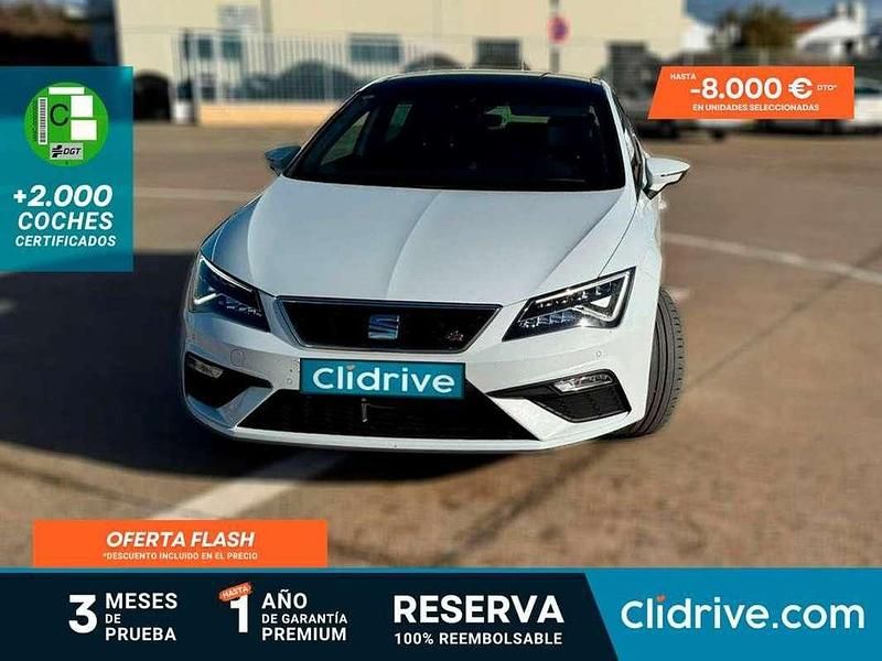 Usado Seat Leon FR 150 CV (110 kW) 2020 Blanco Utilitario