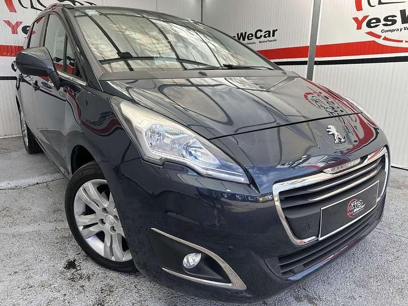 Azul Usado 2015 Peugeot 5008 Style Monovolumen | 10.490 € (Precio justo) - Imagen 1/4