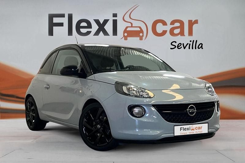 Usado Opel Adam Glam 87 CV (63 kW) 2017 Gris Utilitario