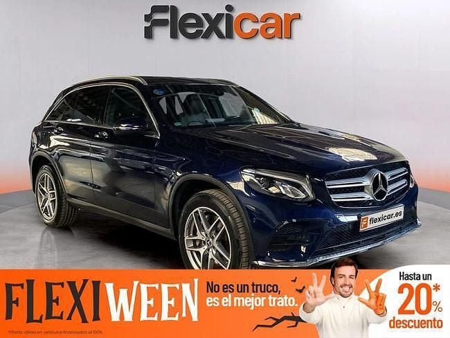 Azul Usado 2017 Mercedes GLC350 SUV | 28.990 € (Buen precio) - Imagen 1/4