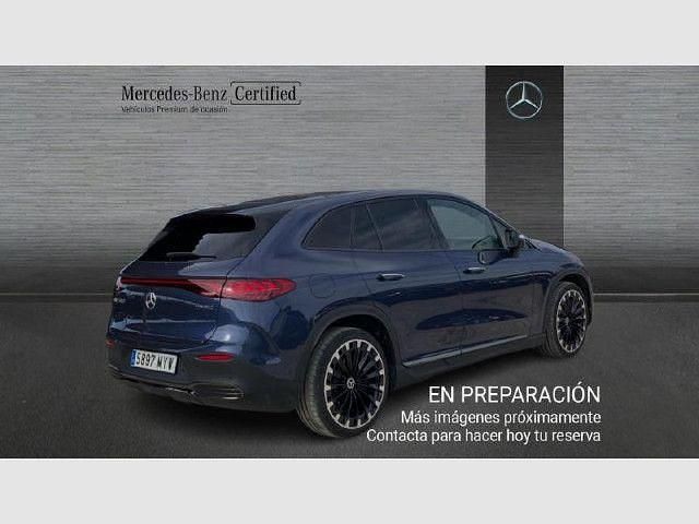 Usado Mercedes EQE500 Edition 300 kW (408 CV) 2024 Azul sodalita SUV