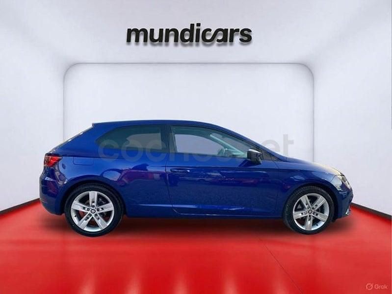 Usado Seat Leon FR 150 CV (110 kW) 2018 Azul Berlina
