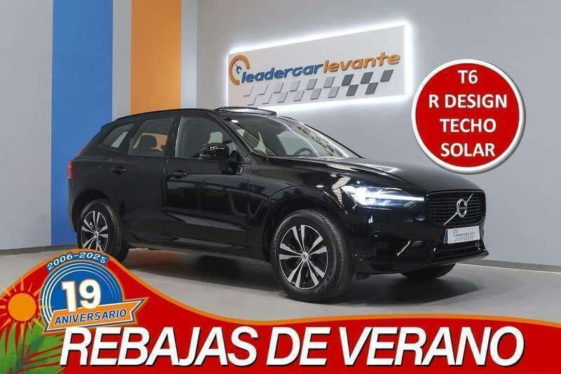 Negro Usado 2021 Volvo XC60 R-Design SUV | 32.900 € (Precio justo) - Imagen 1/4