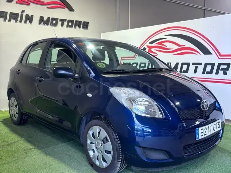 Brugt Toyota Yaris Live 90 HK (66 kW) 2010 Blå Hatchback