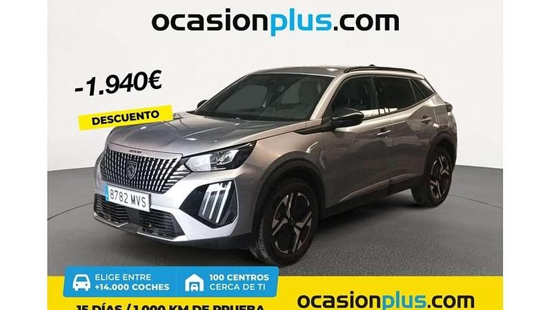 Gris Usado 2024 Peugeot 2008 Allure SUV | 19.410 € (Precio justo) - Imagen 1/4