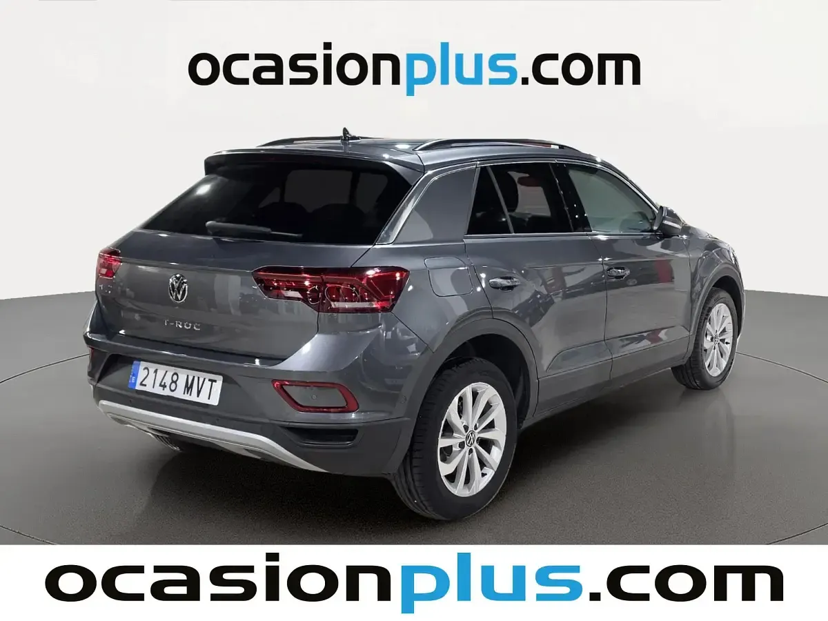 Usado VW T-Roc Life 115 CV (84 kW) 2024 Gris SUV