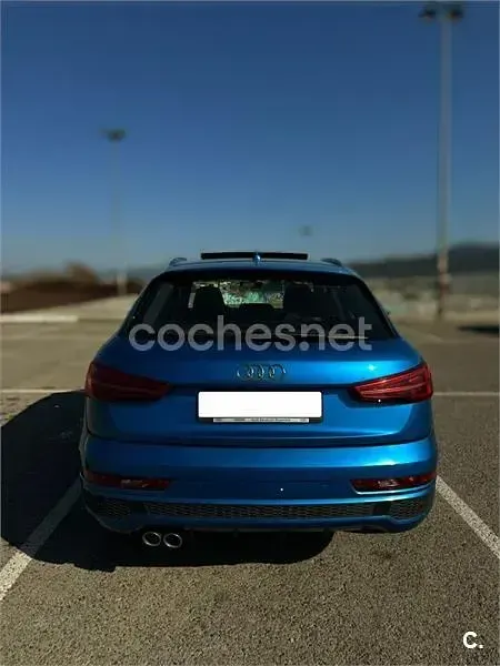 Usado Audi Q3 S-Line 150 CV (110 kW) 2016 Azul SUV