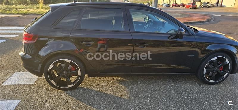 Usado Audi A3 Ambition 184 CV (135 kW) 2014 Negro Berlina