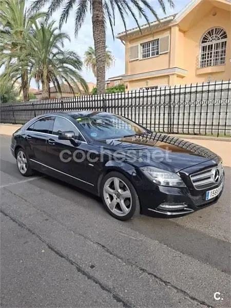 Usado Mercedes CLS350 265 CV (194 kW) 2011 Negro Coupe