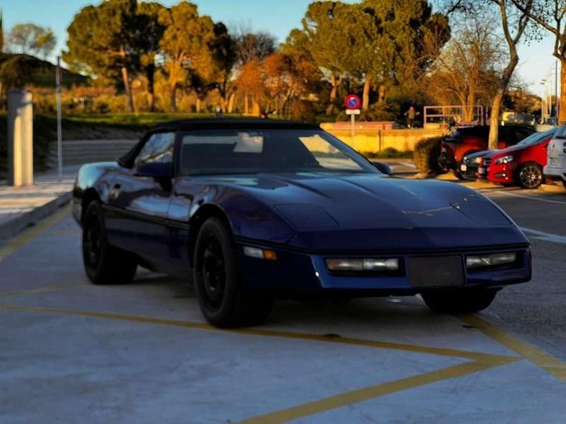 Usado Chevrolet Corvette 1991 Azul Descapotable
