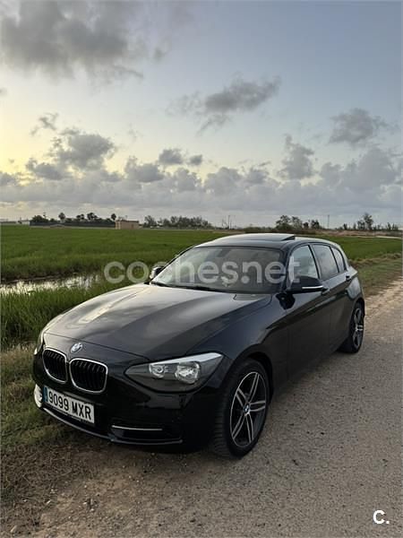 Negro Usado 2012 BMW 118 Sport Line Utilitario | 8500 € (Precio justo) - Imagen 1/4