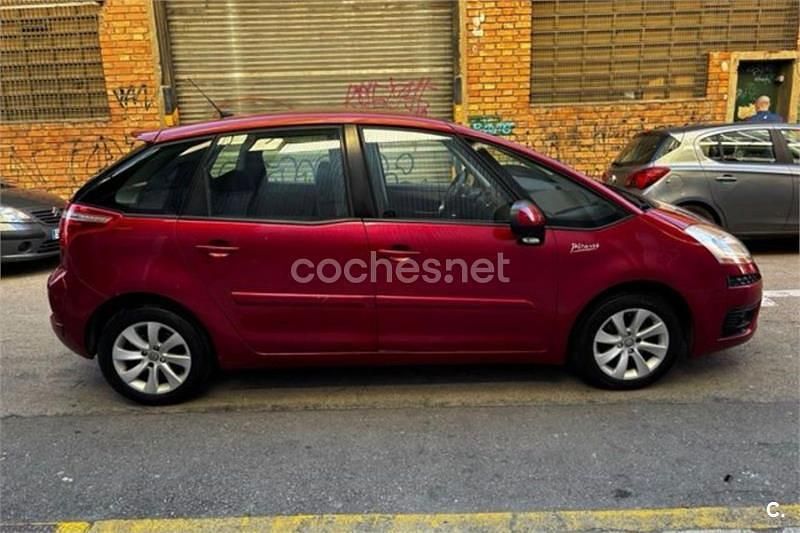 Usado Citroën C4 Picasso 110 CV (80 kW) 2009 Granate Monovolumen