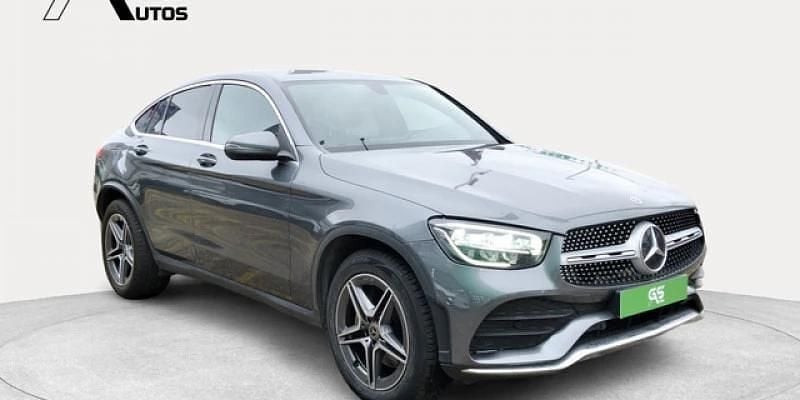 Usado Mercedes GLC43 AMG 194 CV (142 kW) 2022 Gris Coupe