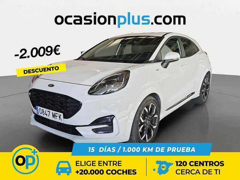 Blanco Usado 2023 Ford Puma ST-Line X SUV | 15.900 € (Precio justo) - Imagen 1/4