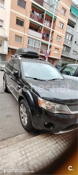 Usado Mitsubishi Outlander 140 CV (102 kW) 2008 Negro SUV