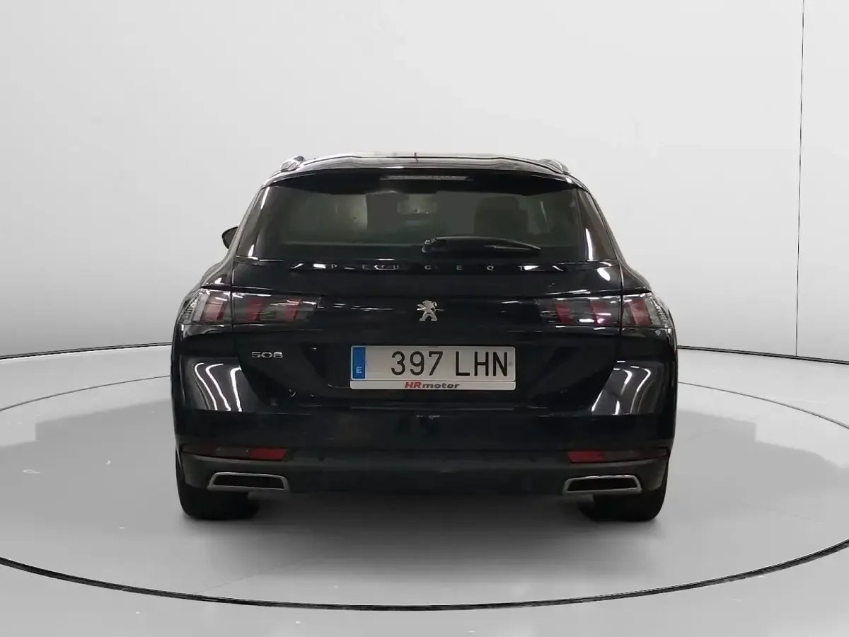 Usado Peugeot 508 Allure 132 CV (97 kW) 2020 Negro Familiar