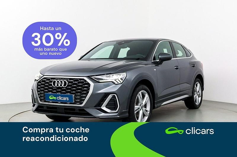 Gris / plata Usado 2021 Audi Q3 Sportback S-Line SUV | 29.990 € (Precio justo) - Imagen 1/4