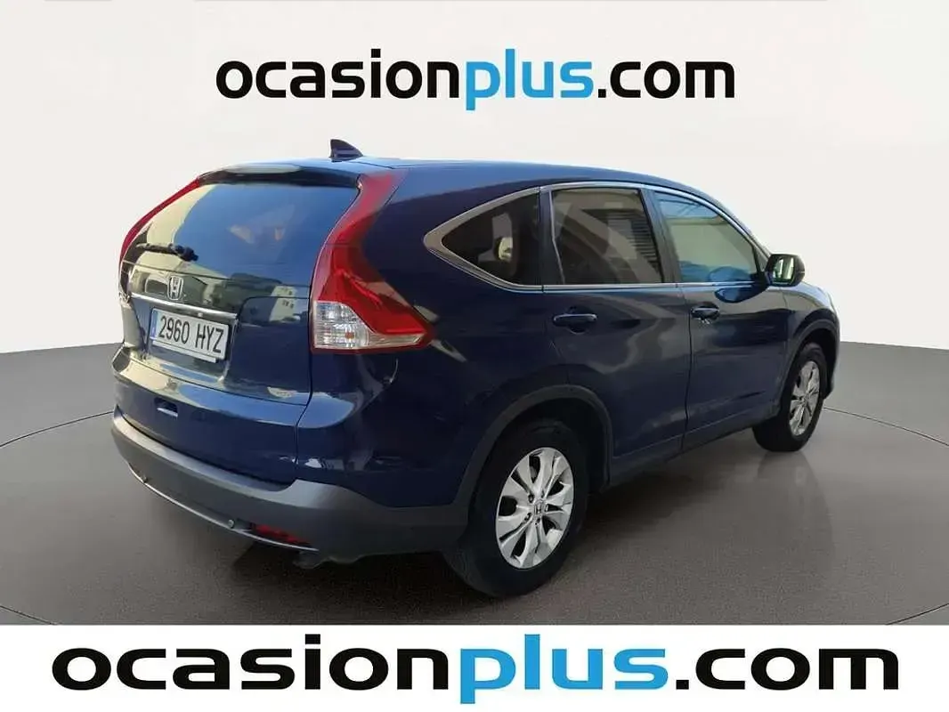 Usado Honda CR-V Elegance 120 CV (88 kW) 2014 Azul SUV