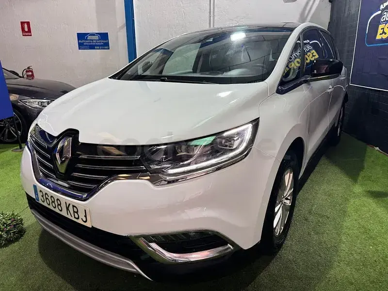 Begagnad Renault Espace Intens 130 HK (95 kW) 2017 Vit Minibuss