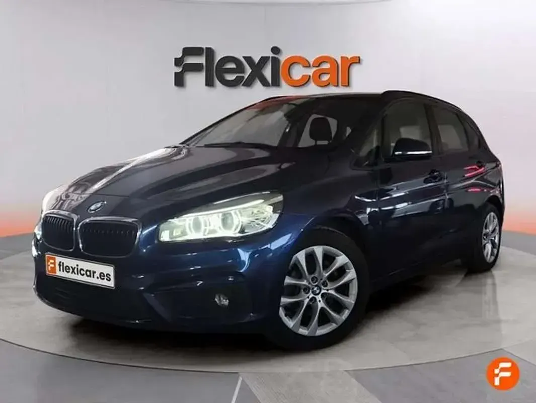Usado BMW 218 150 CV (110 kW) 2015 Azul Monovolumen