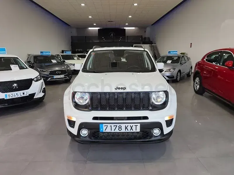Usado Jeep Renegade Night Eagle 140 CV (102 kW) 2019 Blanco SUV