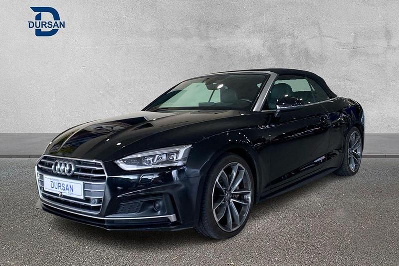 Usado Audi A5 S-Line 190 CV (139 kW) 2018 Negro Coupe