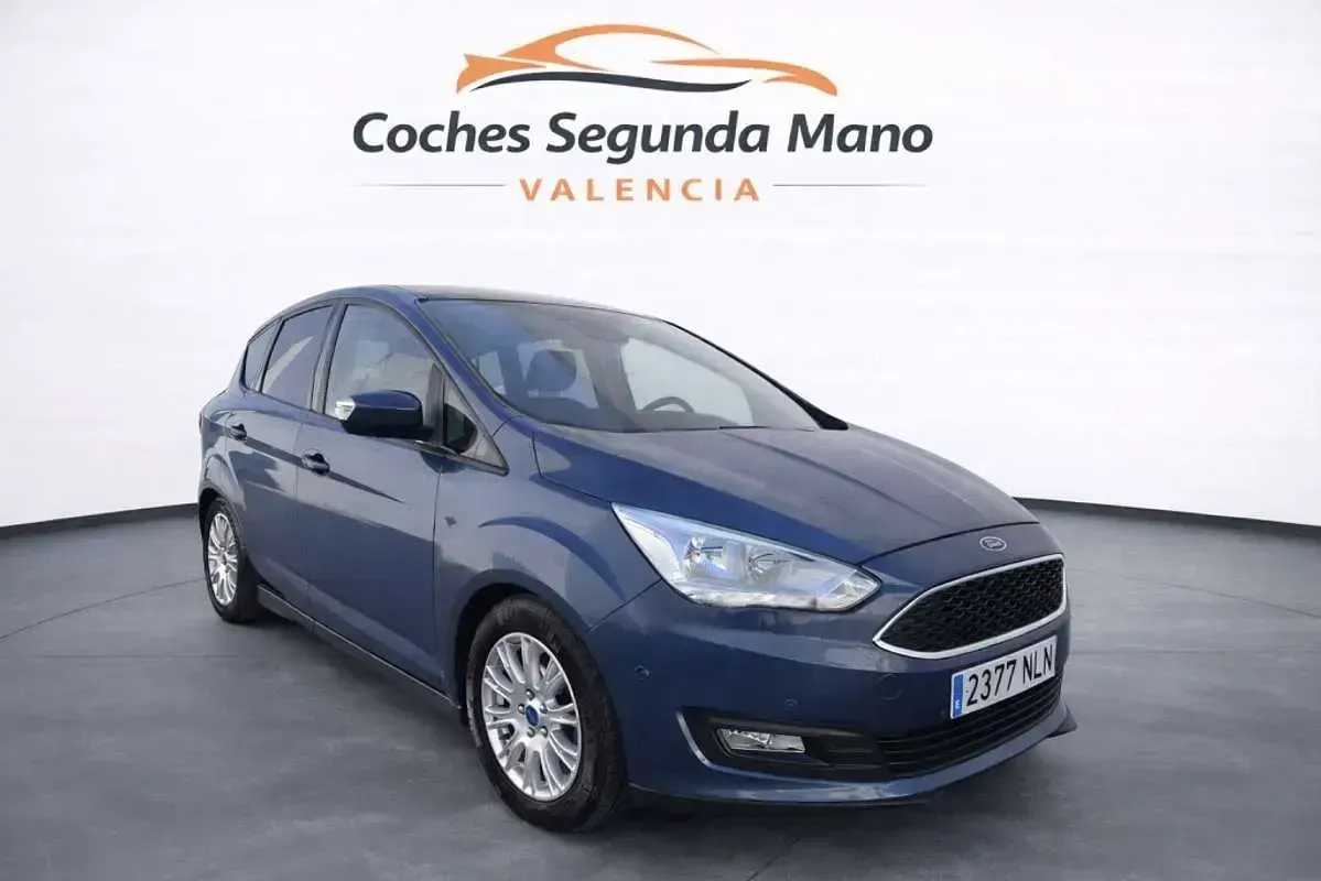 Usado Ford C-MAX Trend+ 125 CV (91 kW) 2019 Azul Monovolumen