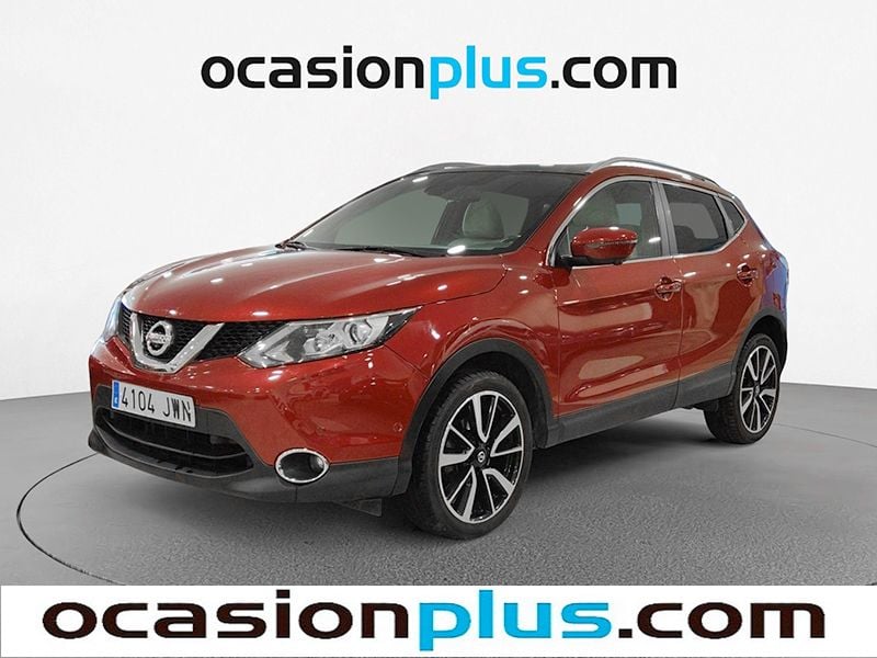 Rojo Usado 2017 Nissan Qashqai Tekna SUV | 15.490 € (Precio justo) - Imagen 1/4