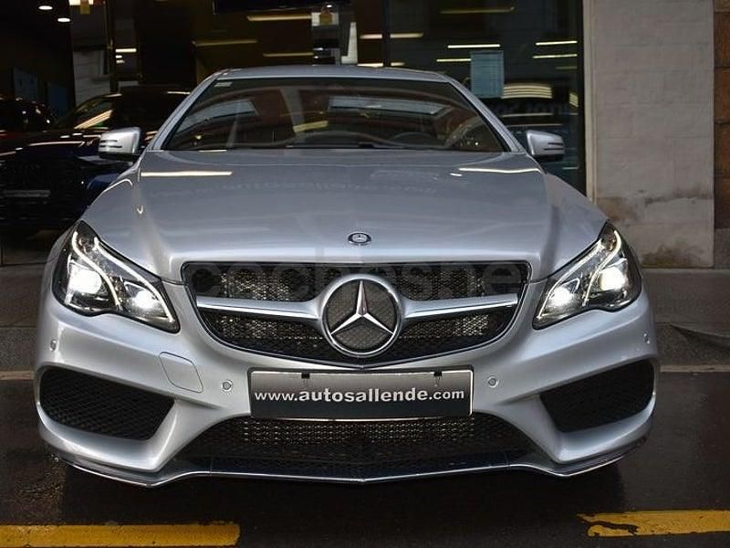 Usado Mercedes E350 AMG 258 CV (189 kW) 2015 Gris / plata Coupe