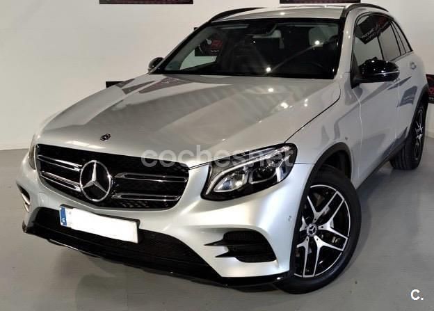 Usado Mercedes GLC220 170 CV (125 kW) 2019 Gris / plata SUV