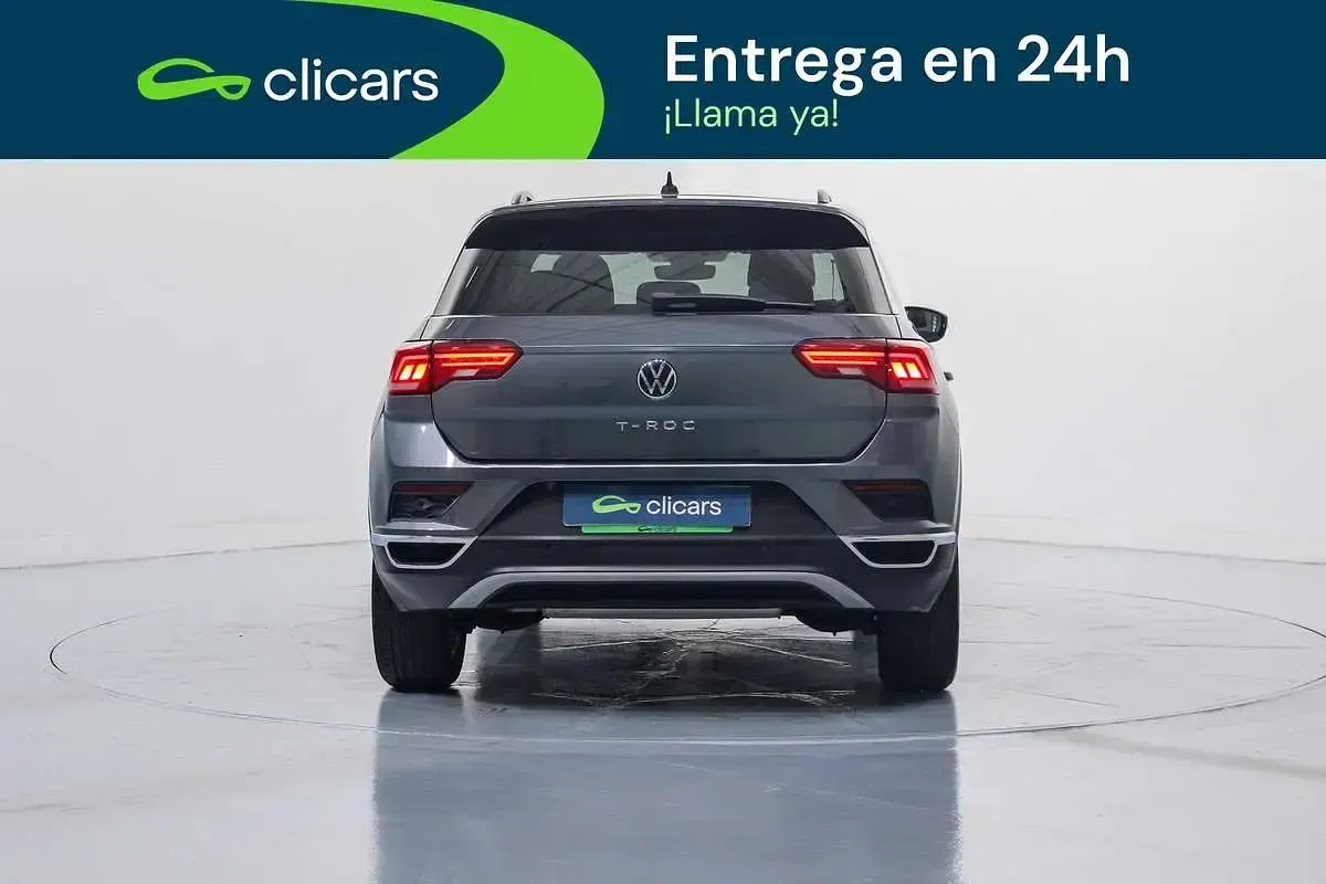 Usado VW T-Roc Advance 150 CV (110 kW) 2021 Gris SUV