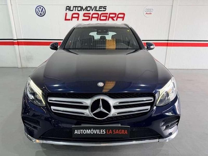 Usado Mercedes GLC43 AMG AMG line 204 CV (150 kW) 2017 Azul SUV