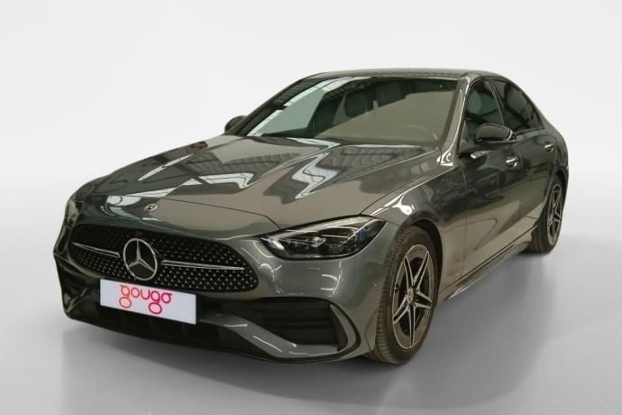 Gris Usado 2022 Mercedes C200 AMG line Berlina | 38.200 € (Precio justo) - Imagen 1/4