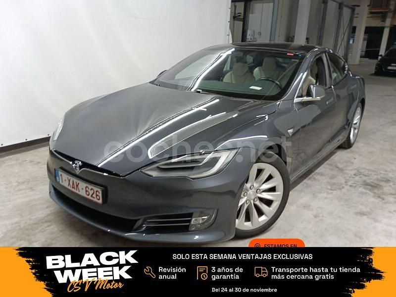 Negro Usado 2019 Tesla Model S Utilitario | 33.850 € (Precio justo) - Imagen 1/4