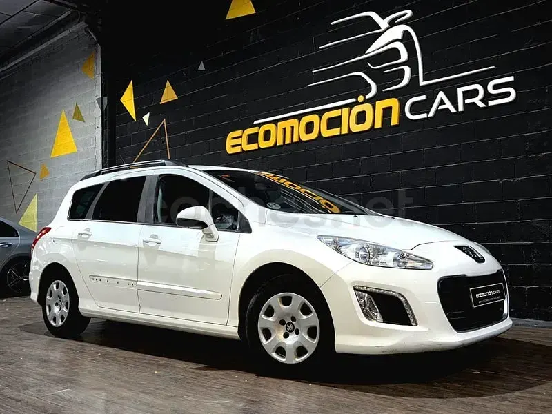 Usado Peugeot 308 SW Business-Line 120 CV (88 kW) 2014 Blanco Familiar