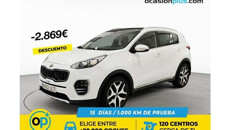 Usado Kia Sportage GT-Line 177 CV (130 kW) 2016 Blanco SUV