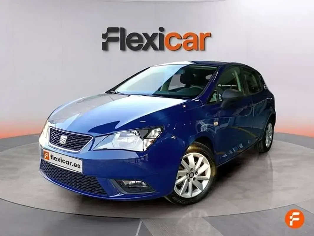 Usado Seat Ibiza Reference 90 CV (66 kW) 2017 Azul Utilitario