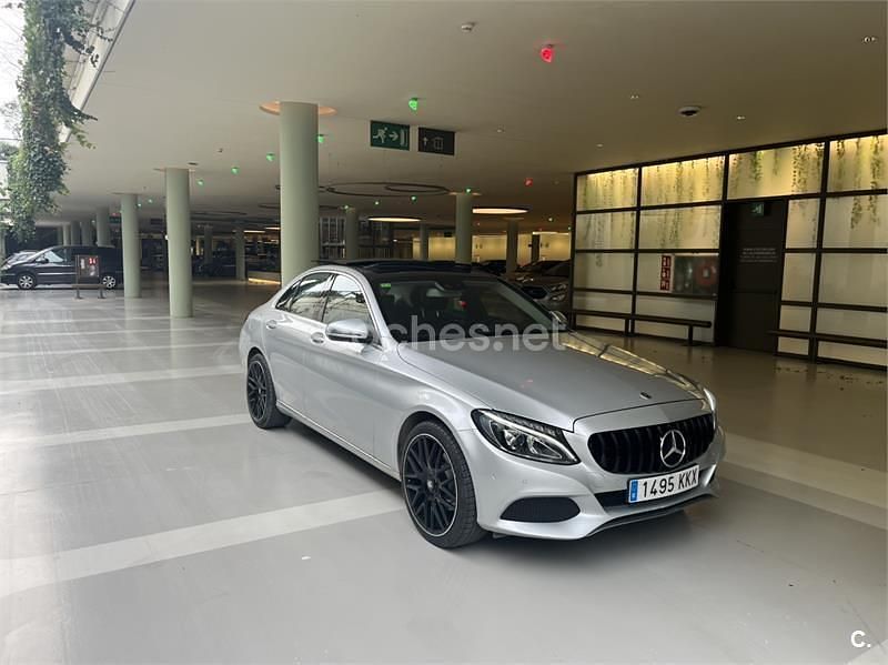 Usado Mercedes C220 170 CV (125 kW) 2018 Gris / plata Berlina