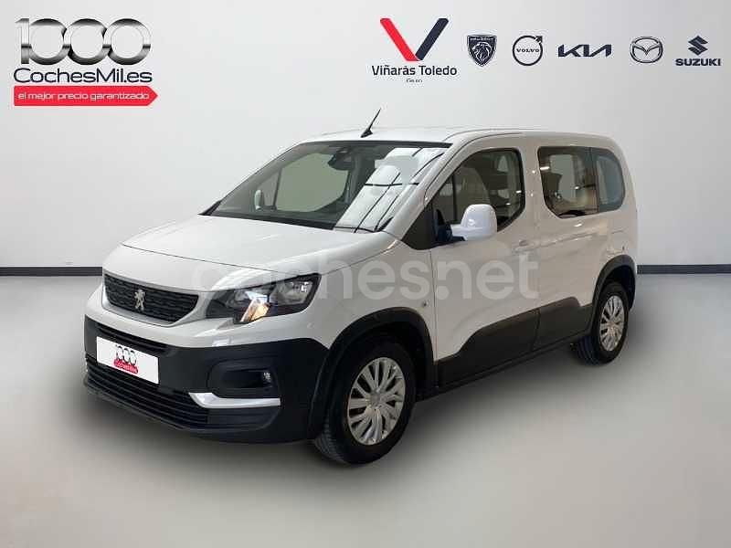 Usado Peugeot Rifter Active 100 CV (73 kW) 2021 Blanco Monovolumen