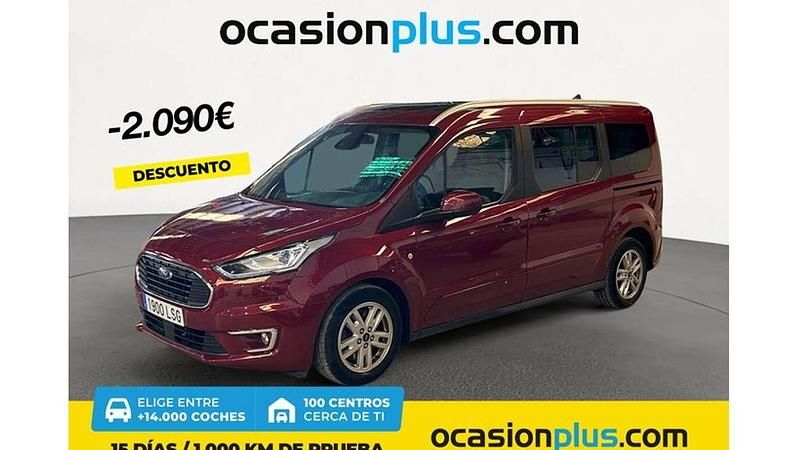 Rojo Usado 2021 Ford Tourneo Connect Titanium Monovolumen | 20.900 € (Buen precio) - Imagen 1/4