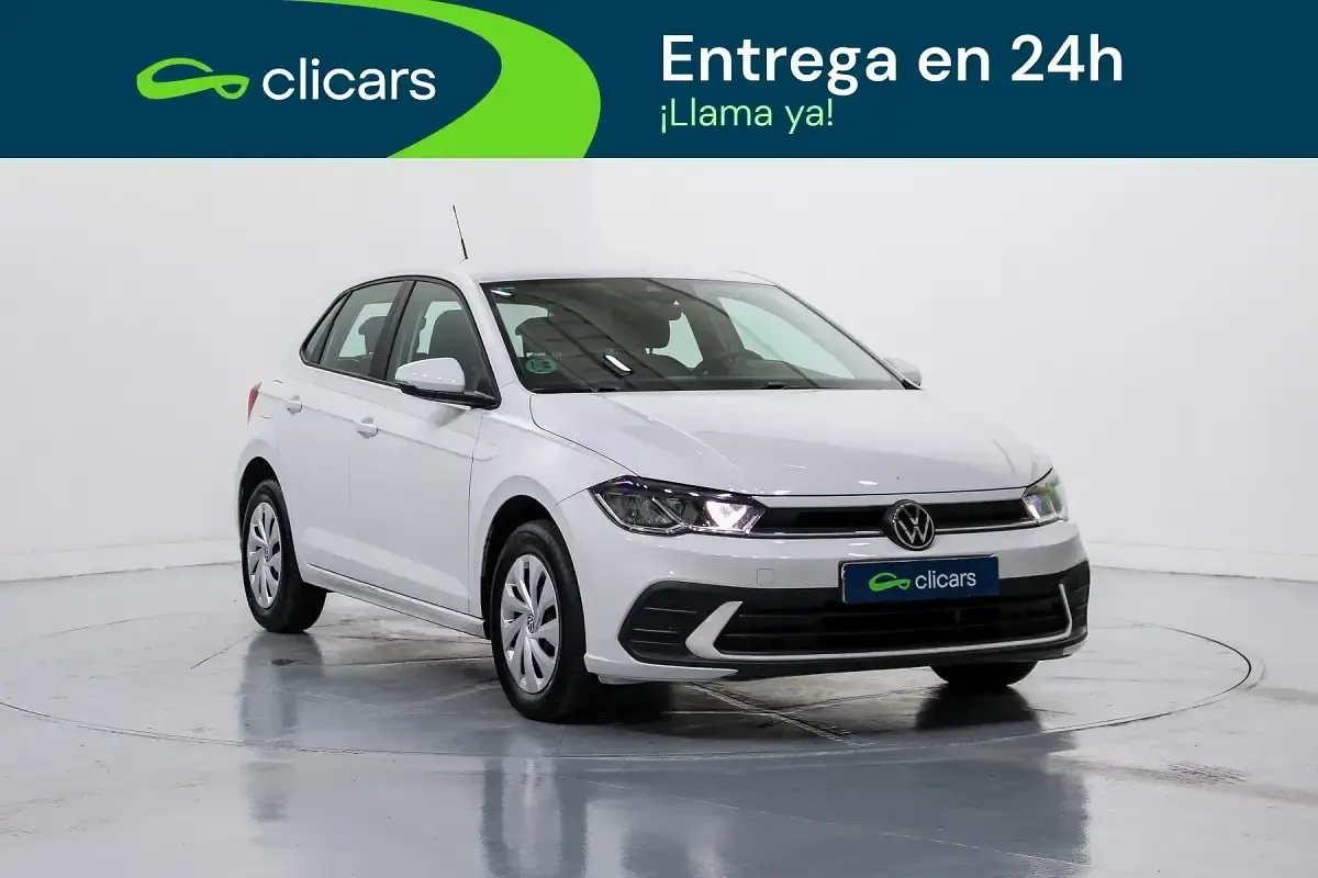 Usado VW Polo 95 CV (69 kW) 2022 Blanco Utilitario