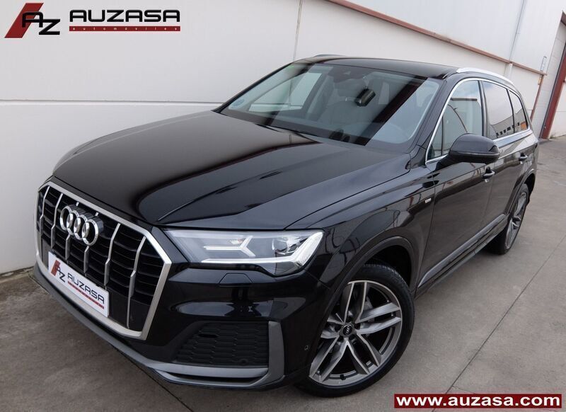 Negro Usado 2020 Audi Q7 S-Line SUV | 56.500 € (Un poco caro) - Imagen 1/4