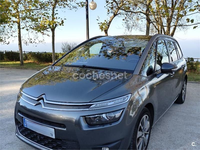 Usado Citroën Grand C4 Picasso Exclusive 115 CV (84 kW) 2014 Gris / plata Monovolumen